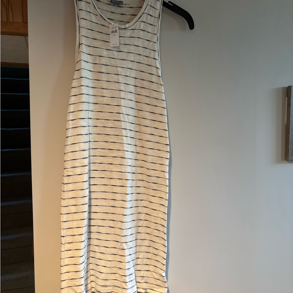 Striped Sleeveless Dress